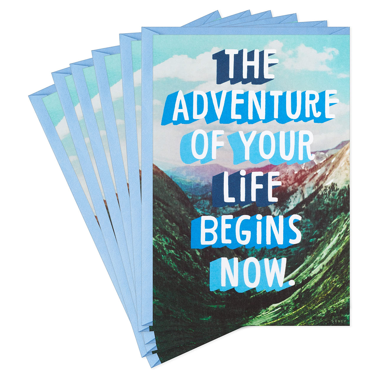 Hallmark Shoebox Funny Graduation Cards, Conquer the World (6 Cards with Envelopes) Graduation, Conquer the World