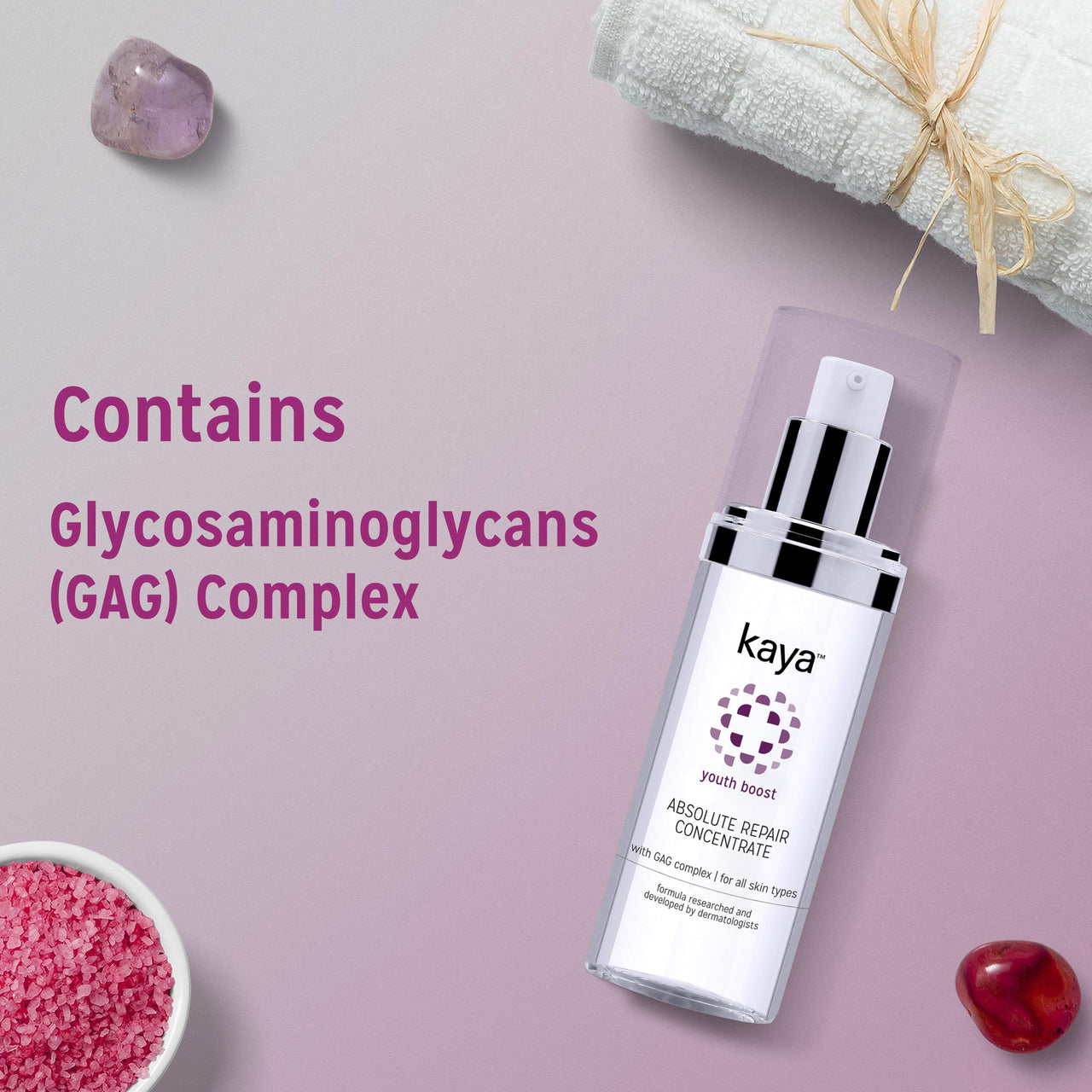 Kaya Absolute Repair Concentrate | Anti-Ageing Serum | Reduces Fine Lines & Wrinkles | Makes Skin Tight | Face Serum | All Skin Types | 30ml