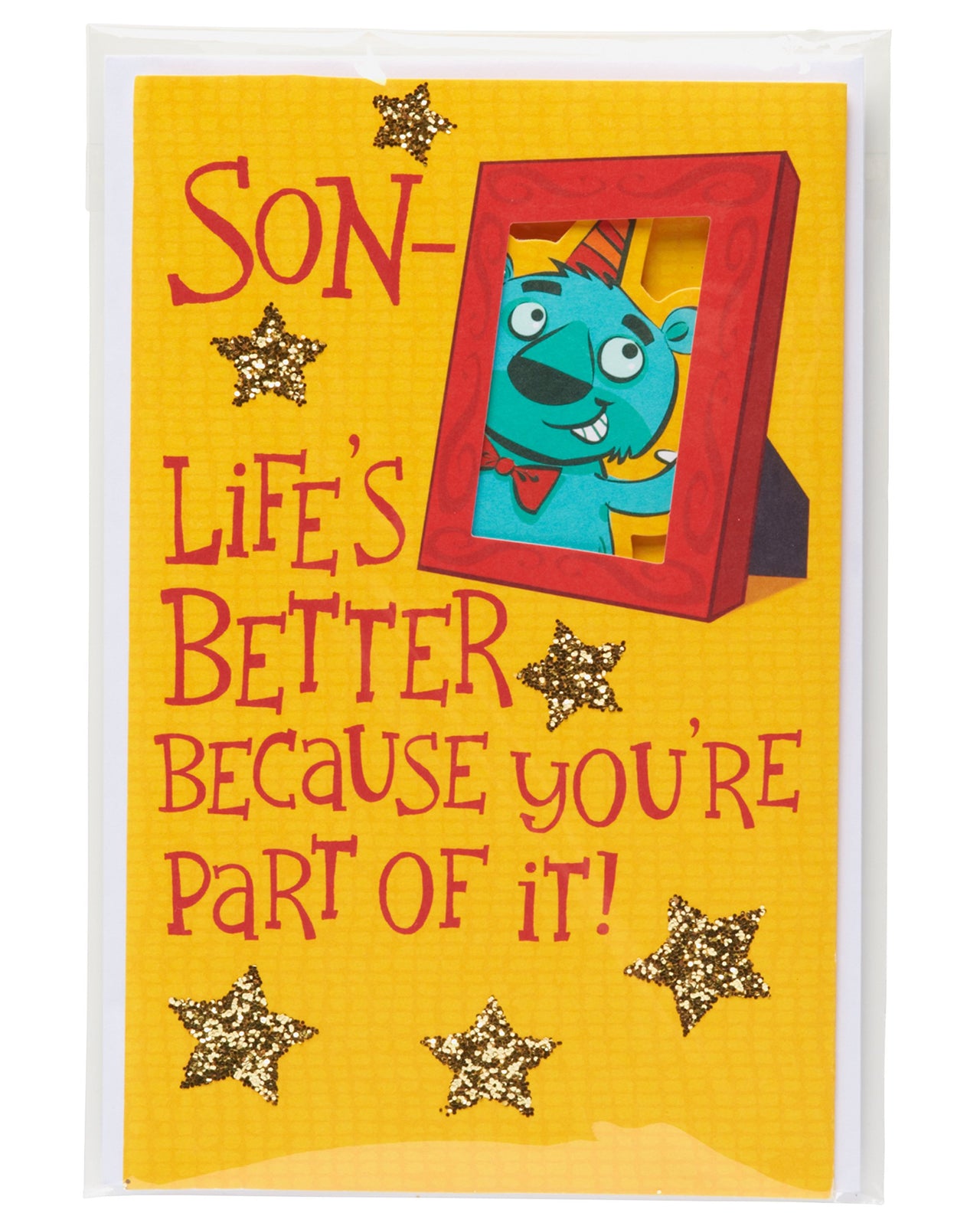 American Greetings Funny Birthday Card for Son (Life's  Better) Life's  Better
