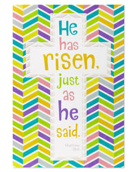 American Greetings Religious Easter Cards with Envelopes, He Has Risen (6-Count) The Love Jesus Feels for You