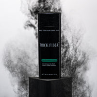 Thick Fiber - Hair Building Fibers (Black)- Hair Fibers For Thin & Fine Hair -Hair Thickening Fibers for Men & Women (25 g (Pack of 1))