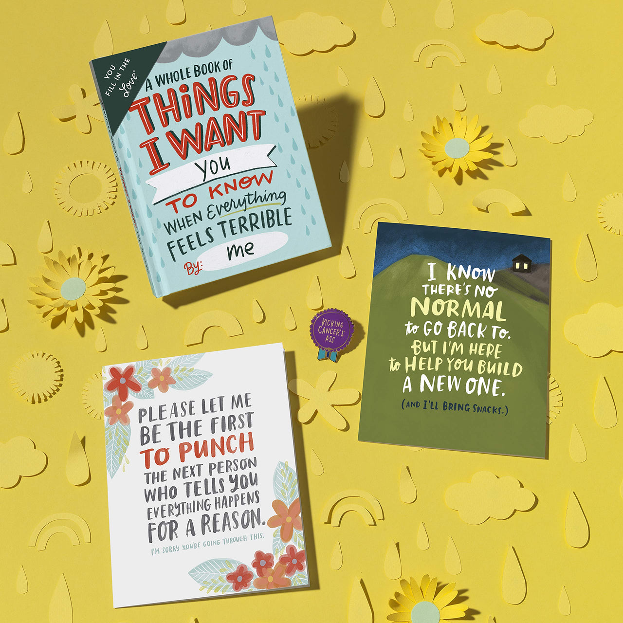 Em & Friends Feels Terrible Book Fill in the Love Fill-in-the-Blank Book Gift Journal, 4.10 x 5.40-inches