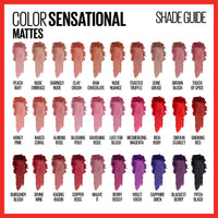Maybelline New York Color Sensational Creamy Matte Lipstick, 696 Burgundy Blush, 3.9g and Maybelline New York Fit Me Matte+Poreless Liquid Foundation Tube, 128 Warm Nude, 18ml