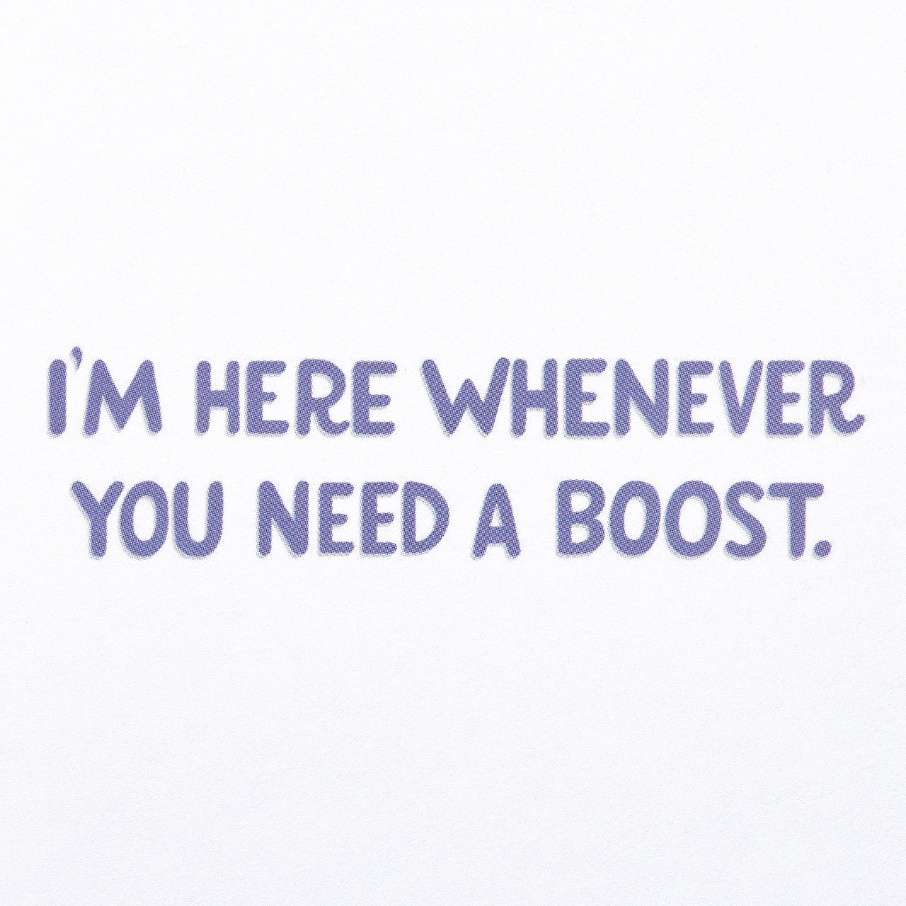 American Greetings Thinking of You Card (Need a Boost) People Pyramid
