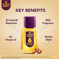 Bajaj Almond Drops Hair Oil, enriched with 6X Vitamin E, 285 Ml