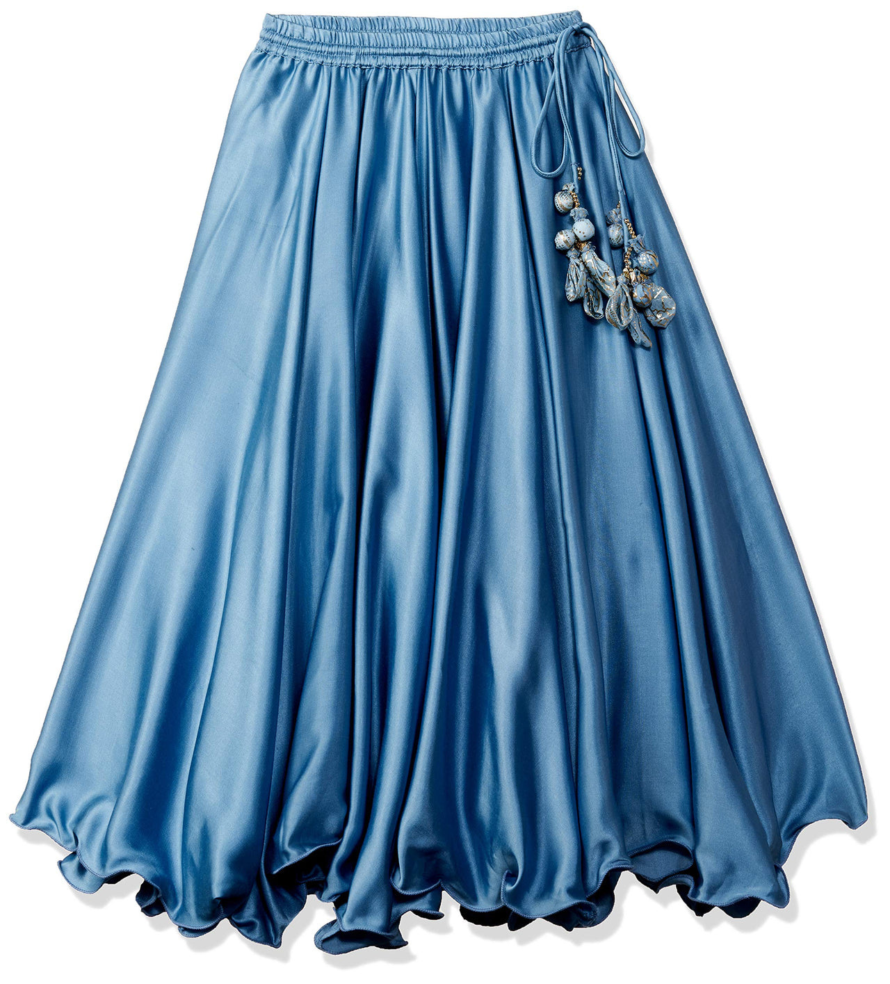 BIBA Girl's  Synthetic Lehenga Set