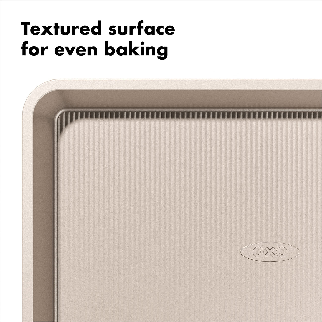 OXO Good Grips Non-Stick Pro Jelly Roll, 9 x 13 Inch 9" x 13" Quarter Sheet Pan