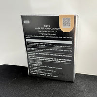 TIRTIR Mask Fit Aura Cushion Foundation, Full coverage, Skin fit, Satin Glow Finish, Korean Cushion Foundation #17W FRENCH VANILLA, 4.5g