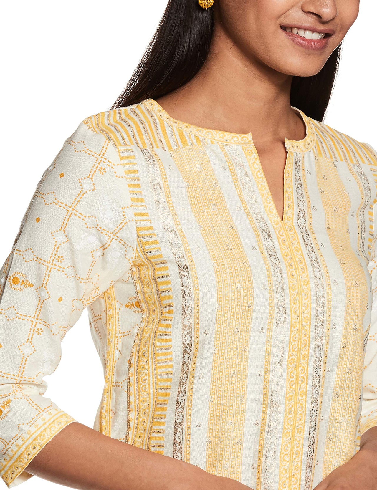 W for Woman Women's  Cotton Straight Kurta