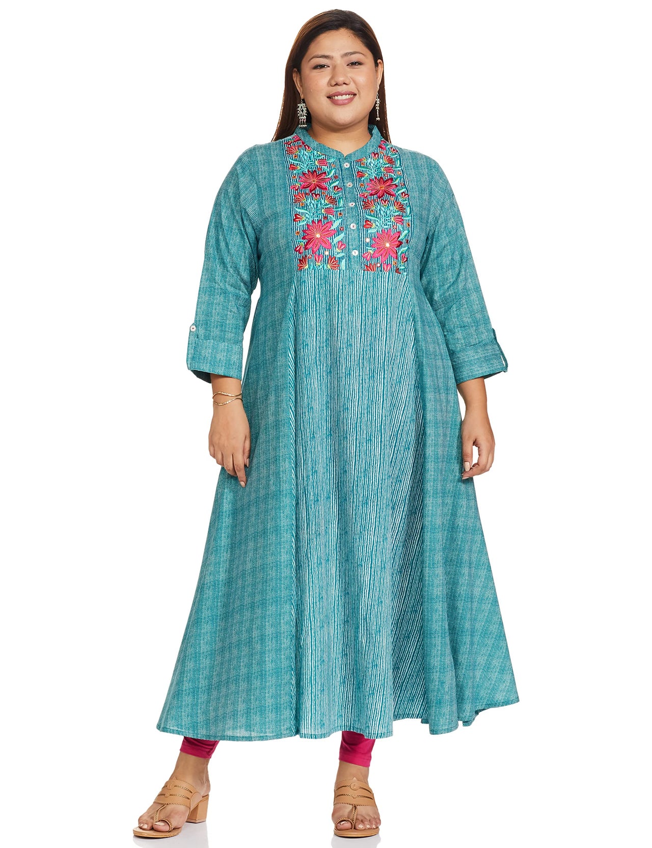 Amazon Brand - Tavasya Women Cotton Kurti