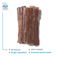 GigaBite 12 Inch Beef Esophagus Dog Treat Strips by Best Pet Supplies - Pack of 10, TES-12-10 12-Inch / 10 pcs Esophagus Sticks