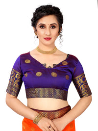 Regolith Designer Sarees for women banarasi silk saree with fancy saree no blouse Piece