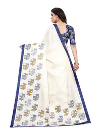 Pisara Women Khadi Silk Printed Saree
