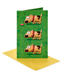American Greetings Funny Birthday Card (Dog with Bubble Gum) Dog with Bubble Gum