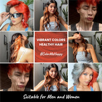 2.Oh! Italian- Orange Hair Color For Women & Men | Ammonia-Free DIY Semi Permanent Hair Color | Enriched with Argan Oil | Lasts upto 12-15 Washes | Pack of 2
