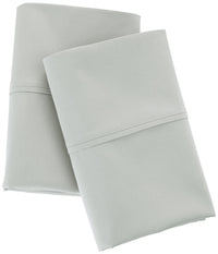 Aware 100% Organic Cotton 300 Thread Count Pillowcase Set, Sage Green, Standard, 2 Pack, 32