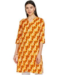 Karigari by Unlimited Women's  Rayon Classic Kurta