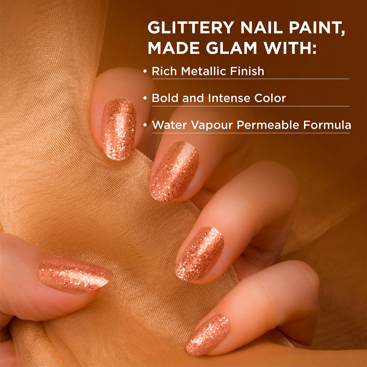 ZM Zayn & Myza Breathable Nail Enamel - Pink Pearl | Smooth Application | Quick-Drying I Longlasting I Chip-Defiant I Water Permeable | Glossy Finish | 100% Vegan, 6 ml