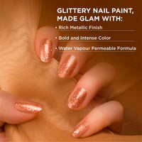 ZM Zayn & Myza Breathable Nail Enamel - Pink Pearl | Smooth Application | Quick-Drying I Longlasting I Chip-Defiant I Water Permeable | Glossy Finish | 100% Vegan, 6 ml