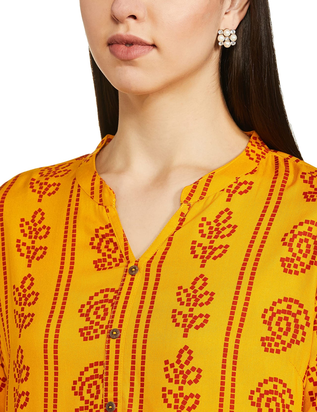 Karigari by Unlimited Women's  Rayon Classic Kurta