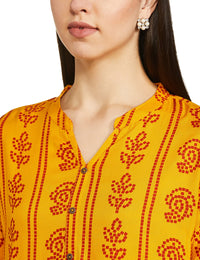Karigari by Unlimited Women's  Rayon Classic Kurta