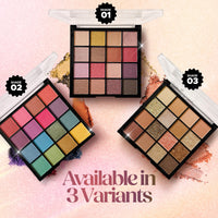 Hilary Rhoda Perfection Eyeshadow Palette | Highly Pigmented Eyeshadow Palette | Matte & Shimmer Finish | Long Lasting Eyeshadow for Women | Blendable Eyeshadow | 20.8g | 16 Shades (Shade 1)