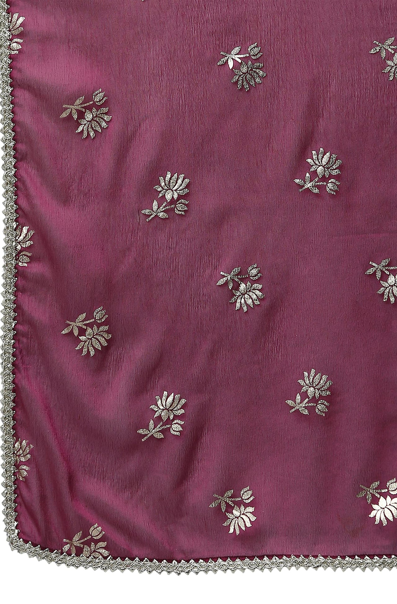 Janasya Women's  Poly Silk Kurta With Pant And Dupatta