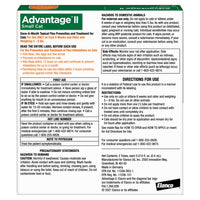 Advantage II Small Cat Vet-Recommended Flea Treatment & Prevention | Cats 5-9 lbs. | 2-Month Supply 2 Pack Small Cat only