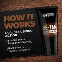 Beardo Ban the Tan Kit | Grooming kit for men | Detan Facewash for men with Coffee extracts & Vitamin E| Detan Face Scrub for Men | Gift Hamper | Gift for husband | Gift for boyfriend