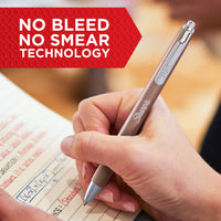 Sharpie S-Gel, Gel Pens, Sleek Metal Barrel, Gunmetal, Medium Point (0.7mm), Black Ink, 4 Count Gunmetal with Black Ink