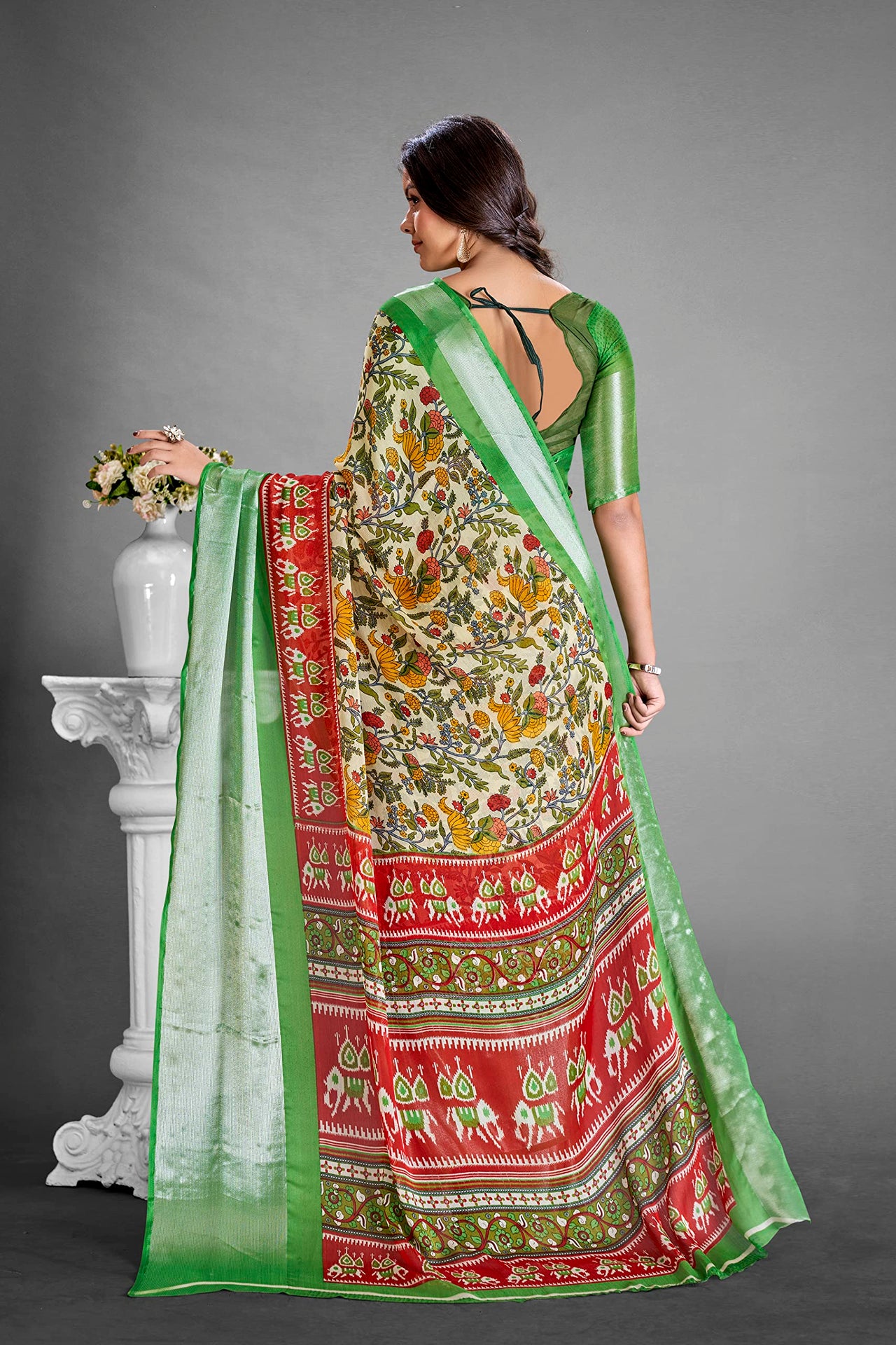 Amazon Brand - Myx Women Women Saree