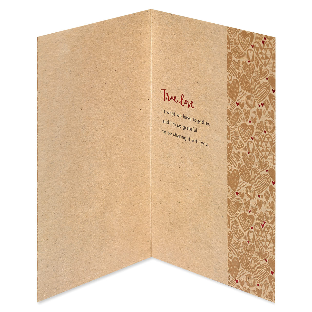 American Greetings Romantic Card (True Love) True Love