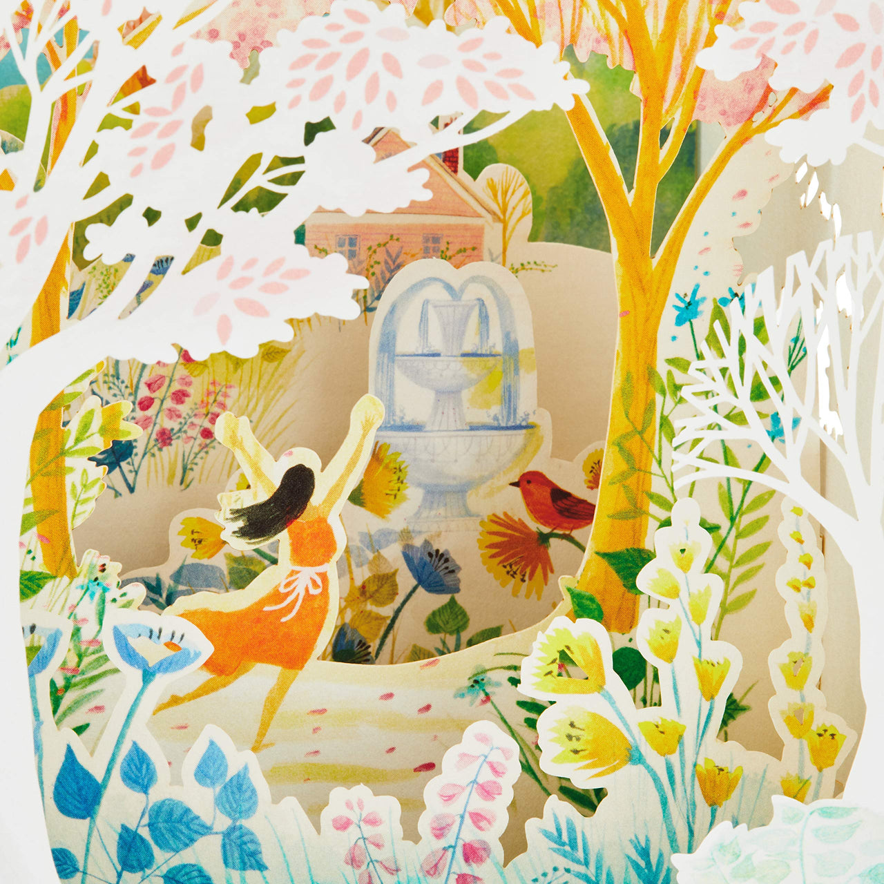 Hallmark Paper Wonder Displayable Pop Up Birthday Card for Women (Beautiful Day) Pop Up, Beautiful Day