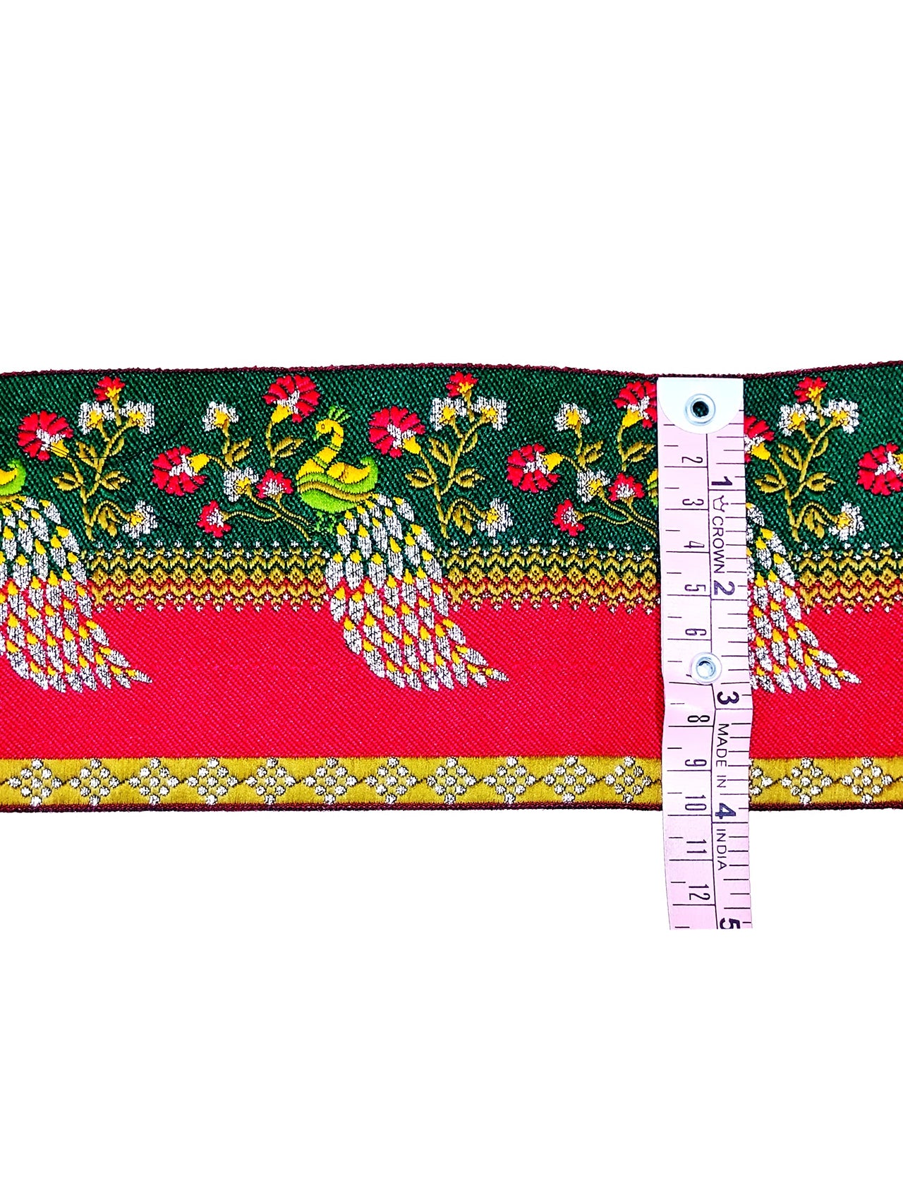 CARTZEYE Women's  Saree Falls Lace Border Reel Jacquard Woven Heavy Design Work for Saree, Kurti, Dresses, Bandhani, Lehenga, Decorative Ribbon