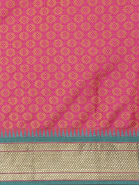 Pandadi Saree Women's  Cotton Silk Saree With Blouse Piece