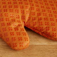 KitchenAid Asteroid Oven Mitt Set, Honey Orange 7