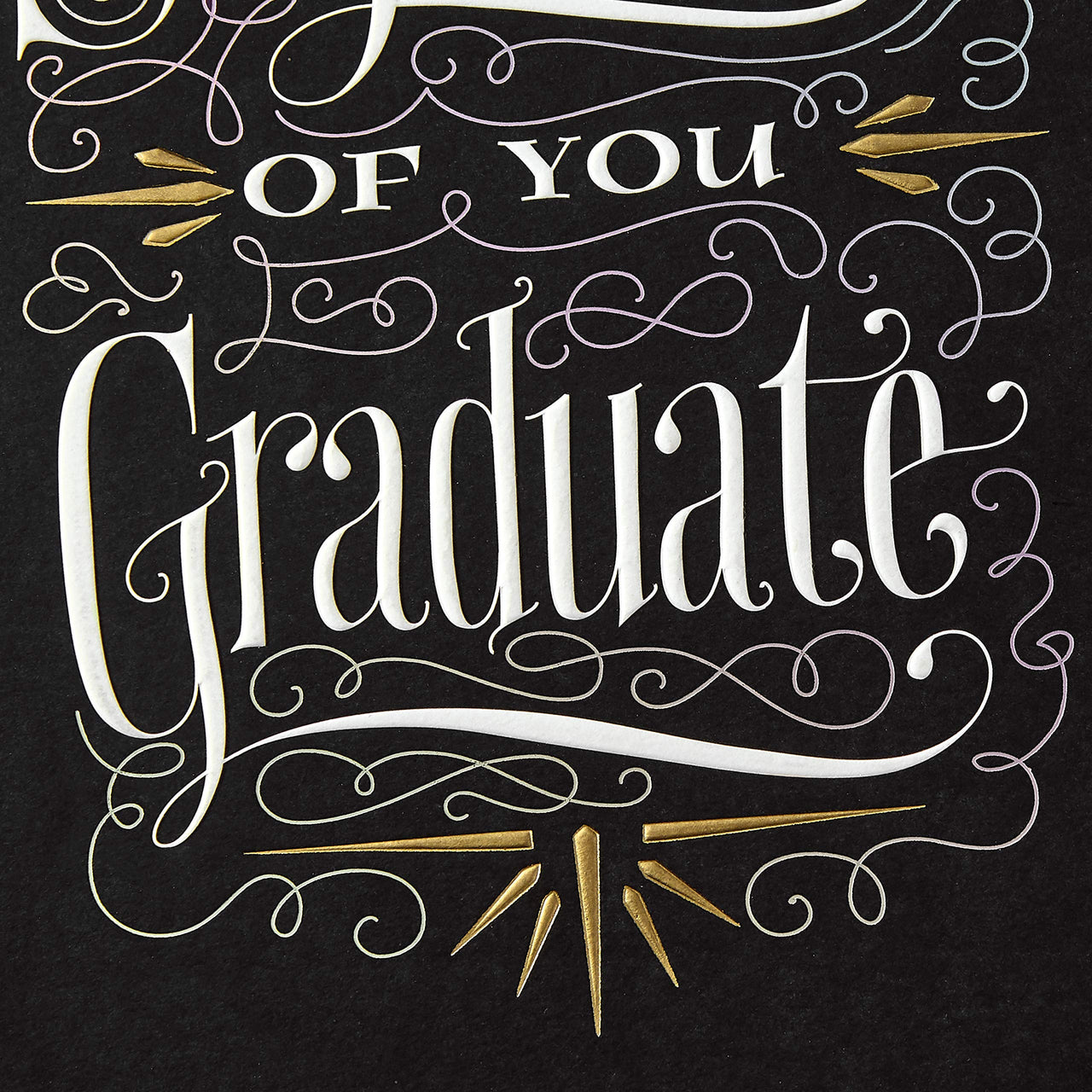 Hallmark Graduation Card from Both of Us (So Proud of You) So Proud of You Graduate