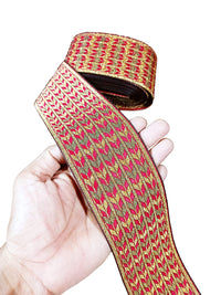 CARTZEYE Women's  Saree Falls Lace Border Reel Jacquard Woven Heavy Design Work for Saree, Kurti, Dresses, Bandhani, Lehenga, Decorative Ribbon