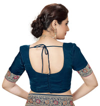 PANASH TRENDS Women's  Banarasi Barfi Silk Saree With Blouse Piece