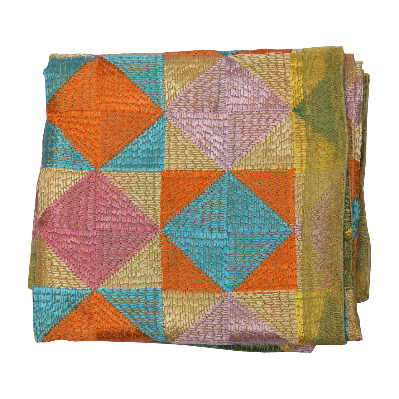 Traditions Bazaar Women's  Embroidered Chiffon Dupatta