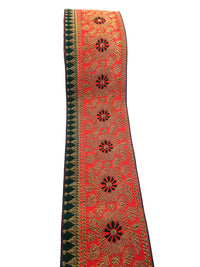 CARTZEYE Women's  Saree Falls Lace Border Reel Jacquard Woven Heavy Design Work for Saree, Kurti, Dresses, Bandhani, Lehenga, Decorative Ribbon