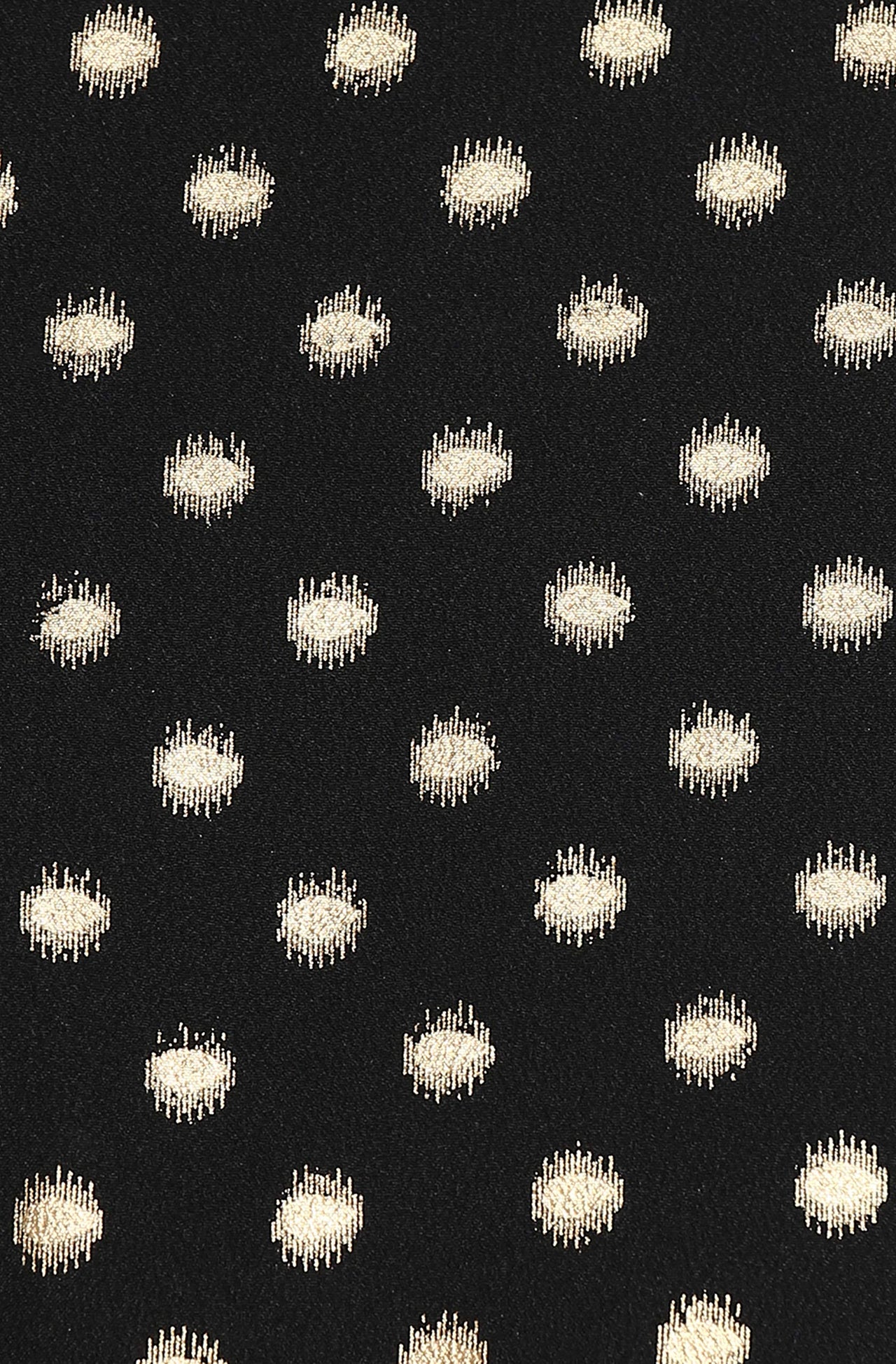 Janasya Women's  Black Poly Crepe Anarkali Kurta