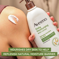 Aveeno Sheer Hydration Daily Moisturizing Lotion for Dry Skin with Soothing Oat, Lightweight, Fast-Absorbing & Fragrance-Free Intense Body Moisturizer, 18 fl. Oz, 530ml