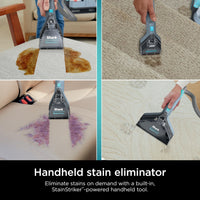 Shark StainStriker HairPro. Portable Carpet, Area Rug & Upholstery Spot & Stain Cleaner, Hair & Odor Eliminator for Carpets, Area Rugs, Upholstery & Cars. Perfect for Pets, Copper, PX251 Shark StainStriker w/ HairPro Technology