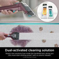 Shark StainStriker HairPro. Portable Carpet, Area Rug & Upholstery Spot & Stain Cleaner, Hair & Odor Eliminator for Carpets, Area Rugs, Upholstery & Cars. Perfect for Pets, Copper, PX251 Shark StainStriker w/ HairPro Technology