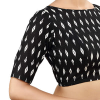 Madhu Fashion Women's  Cotton Elbow Length Sleeve Readymade Blouse 32