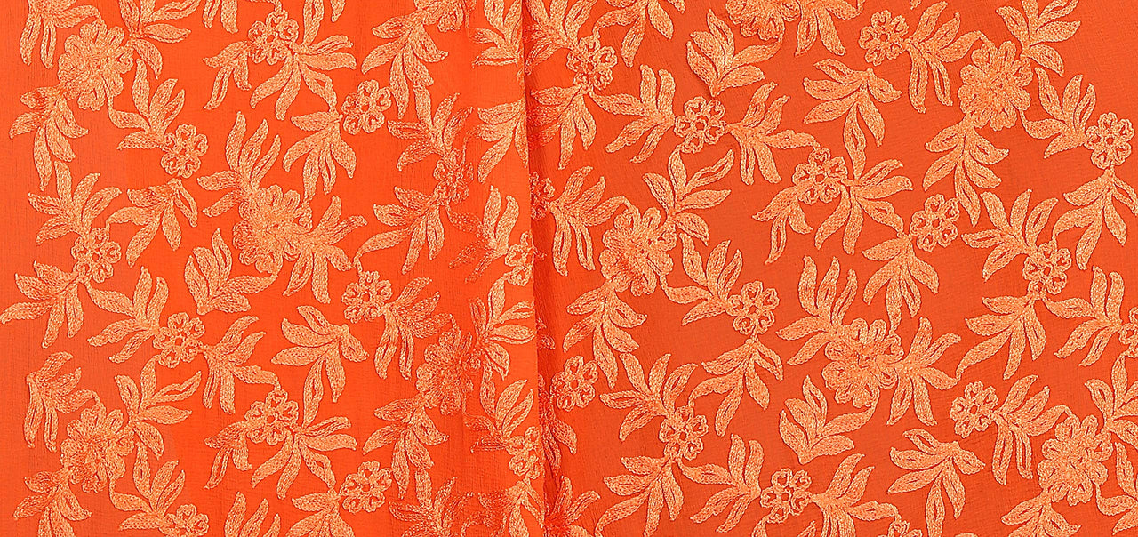 Akshar Llc Miss India Women's  Chiffon Dupatta With Goodembroidery Work