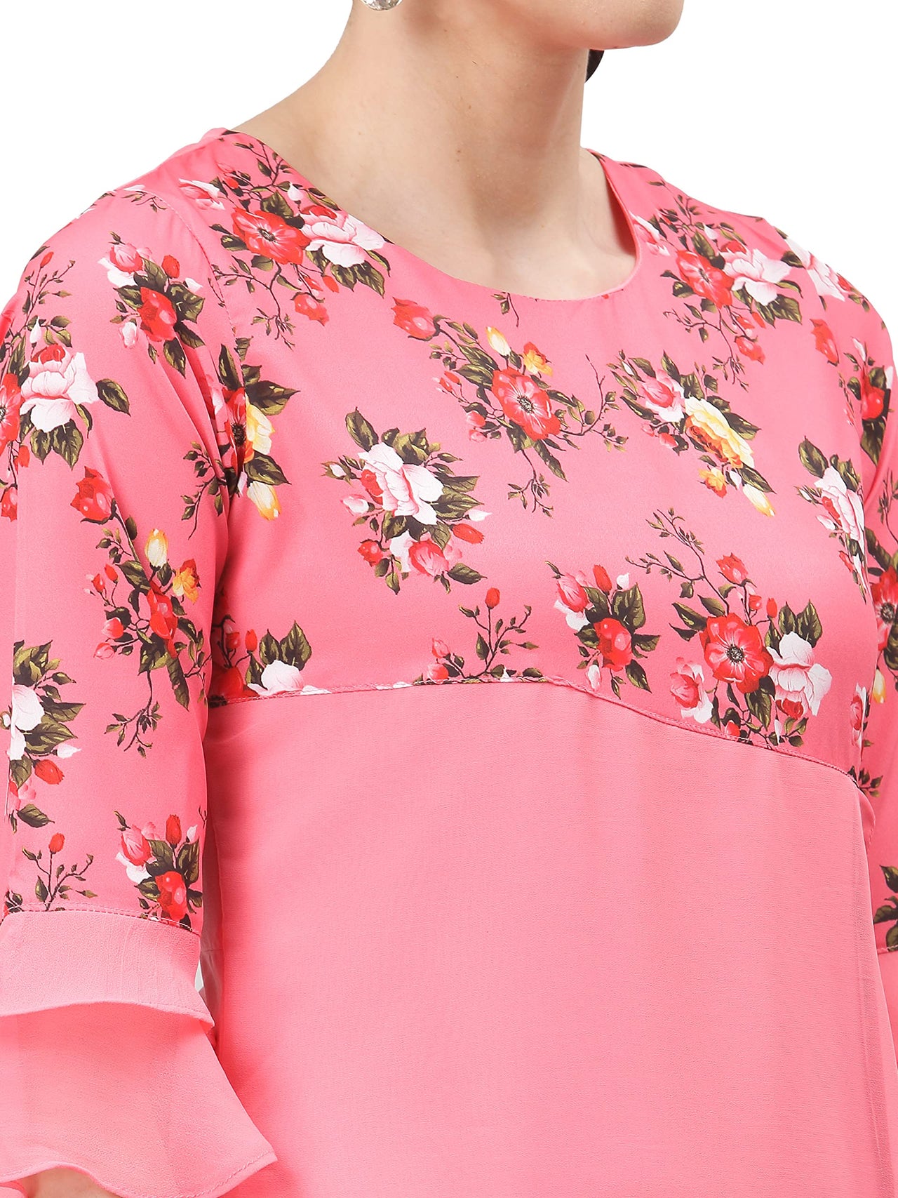 ALC Creation Women's  Crepe A-line Kurta