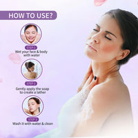 Ayouthveda Handmade Indian Clay Soap | Nourishes Protects & Hydrates Skin | A Three Layered Mineral Rich Clay Bar| Daily use Bar for Both Men & Women (Pack Of 3-110g each)