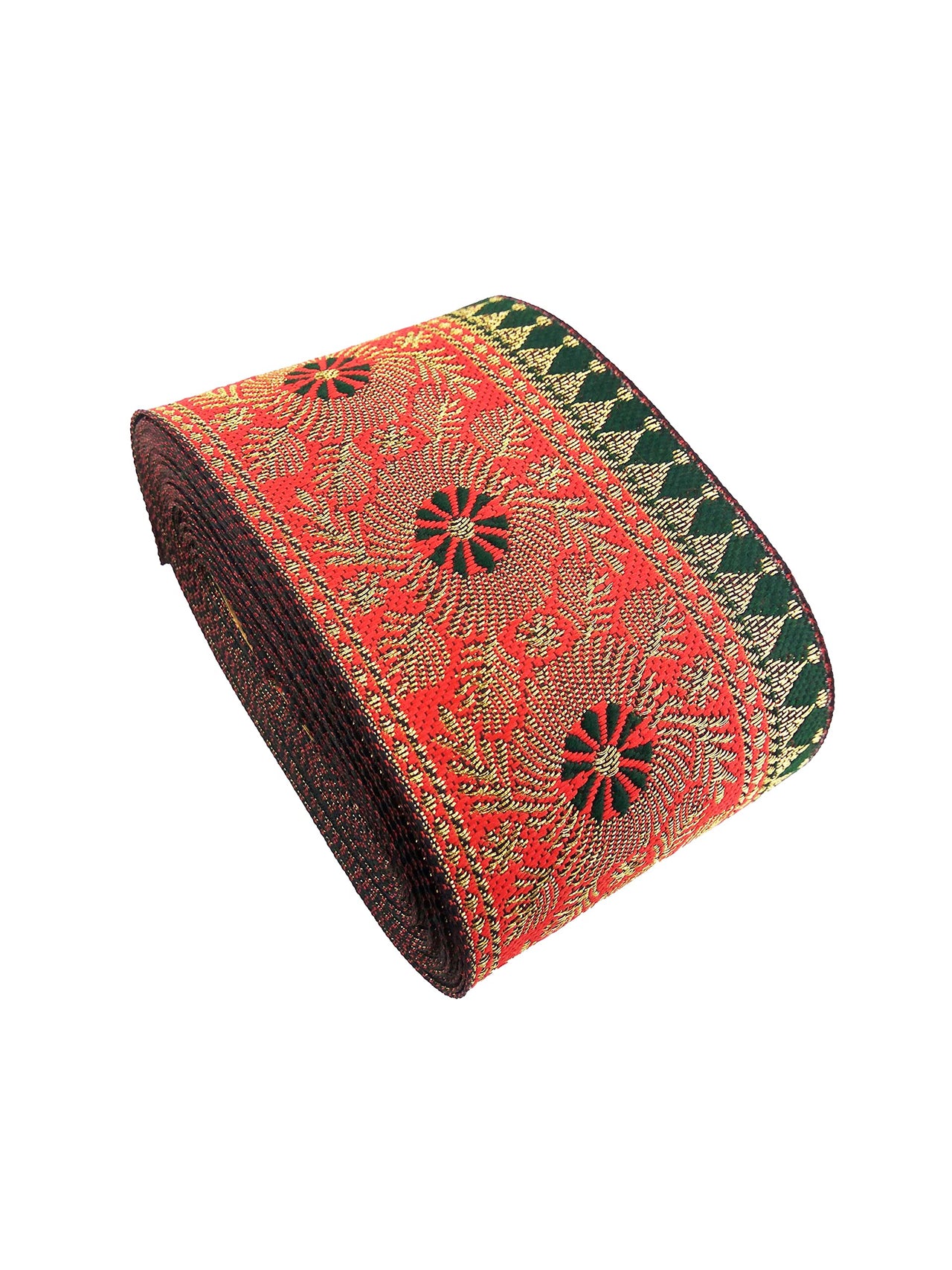 CARTZEYE Women's  Saree Falls Lace Border Reel Jacquard Woven Heavy Design Work for Saree, Kurti, Dresses, Bandhani, Lehenga, Decorative Ribbon